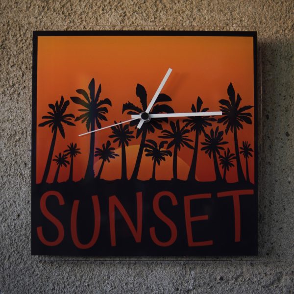 Orologio da parete Sunset